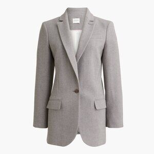 NWOT J Crew Factory Relaxed One Button Blazer Size 8